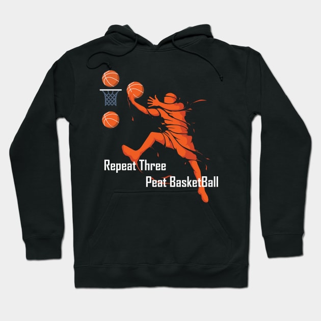 Michael Jordan Three peat Hoodie by AKAL